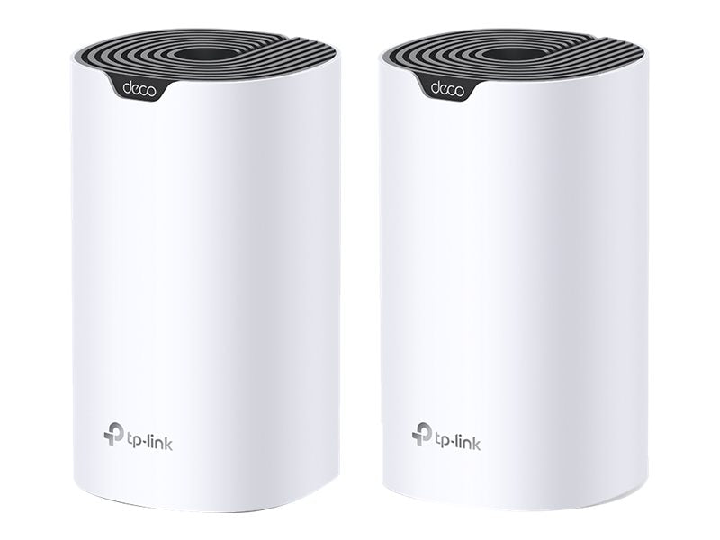 TP-LINK Deco S7 V1 - Sistema Wi-Fi (2 enrutadores) - hasta 3900 pies cuadrados - malla - GigE - Wi-Fi 5 - Doble banda - Sistema Wi-Fi Mesh