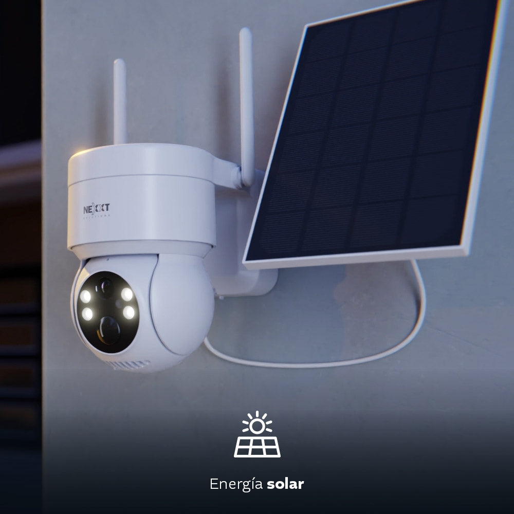 Cámara PTZ Solar WiFi Nexxt NHC-OP20S – Exterior Sin Cables Panamá