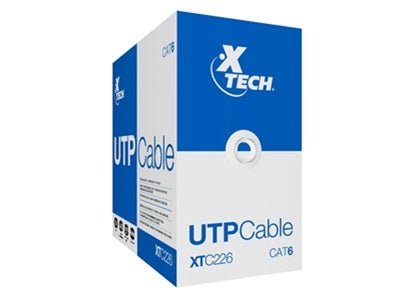 Cable UTP Cat6 en Bobina Xtech XTC-226 de 305m – Gigabit 24 AWG Panamá