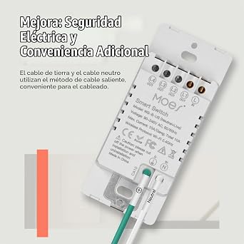 Interruptor Inteligente WiFi 3 Vías de Botón MOES – Smart Home Panamá