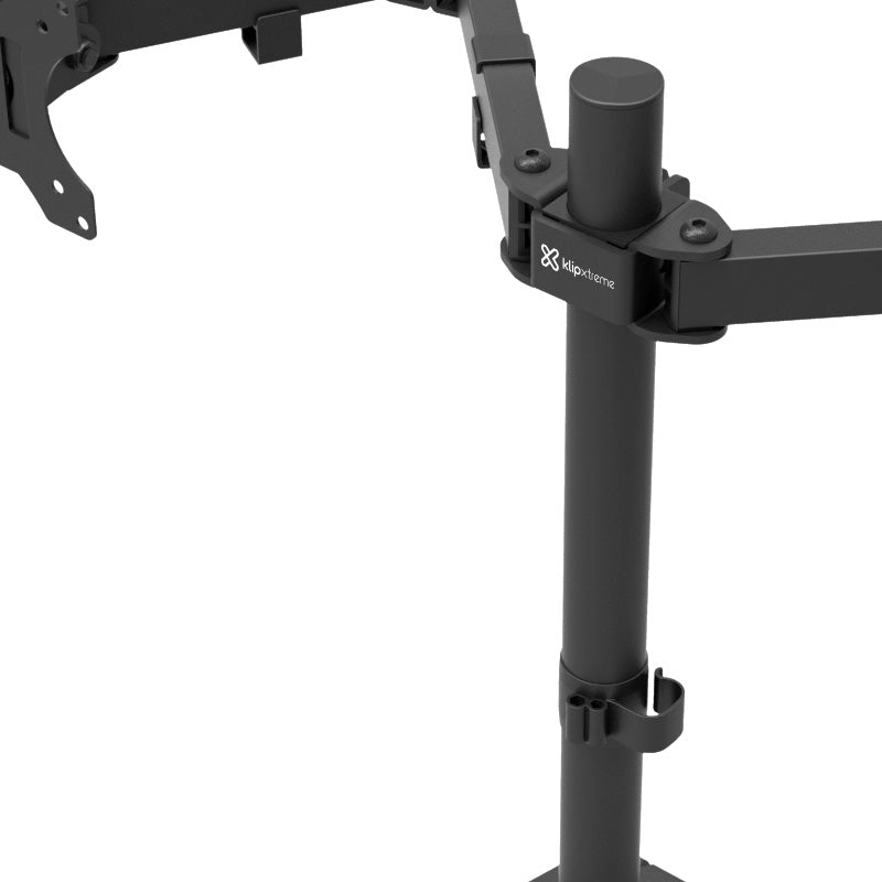 Soporte Doble para Monitor Klip Xtreme 13"-32" – Brazo Articulado Panamá