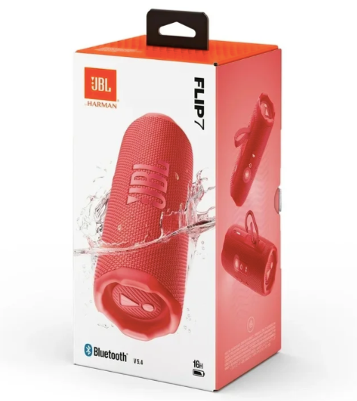 Bocina JBL Flip 7 - Bluetooth Rojo IPX7