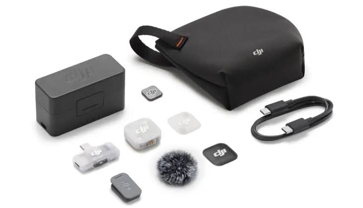 DJI - Microphone - Mic Mini 2 (1 TX + 1 Mobile RX)