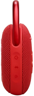 Bocina JBL Clip 5 - Parlante Inalámbrico Portátil, Bluetooth, Rojo