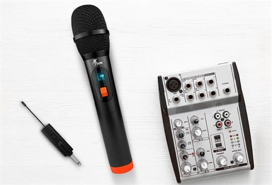 Micrófono USB Xtech Unixon Negro Bidireccional – Grabación y Podcast Panamá