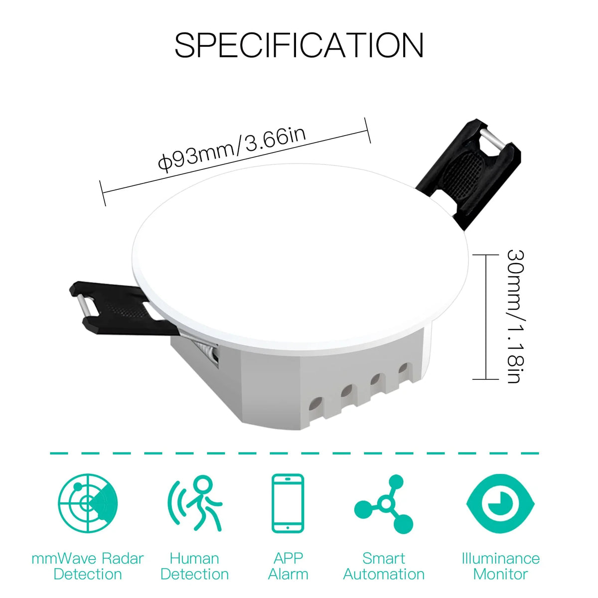 Sensor de presencia humana WiFi - MOES