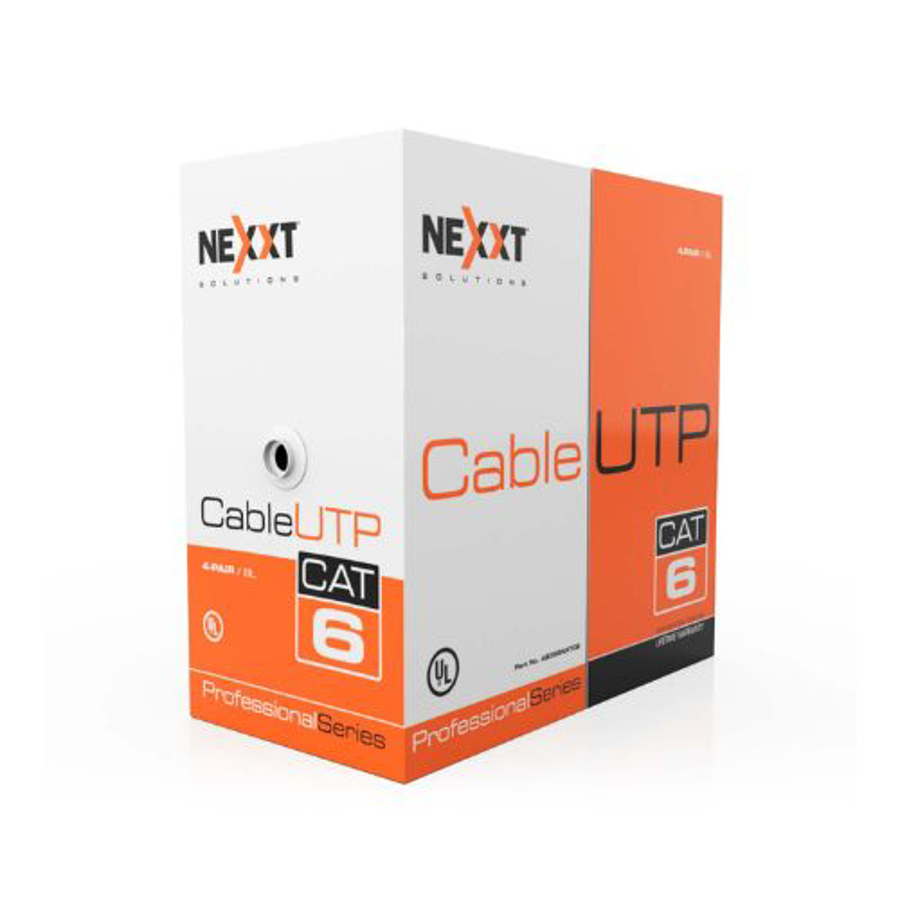 Cable UTP Cat6 Nexxt Solutions en Bobina 305m Azul – U/UTP Panamá