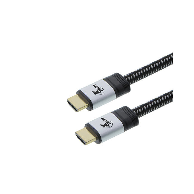 Cable HDMI Trenzado 8K Xtech XTC-626 de 6 pies – Contactos Oro 24K