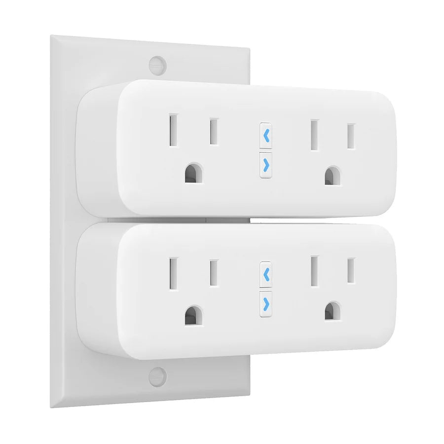 Enchufe Inteligente Doble WiFi 2 Pack – Alexa y Google Home Panamá