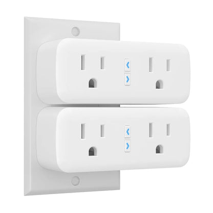 Enchufe Inteligente Doble WiFi 2 Pack – Alexa y Google Home Panamá