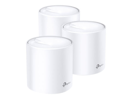 TP-LINK Deco X20 - Sistema Wi-Fi - (3 enrutadores) 1GbE - Wi-Fi 6 - Doble banda