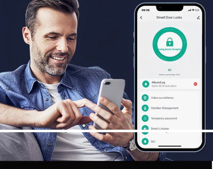 Cerradura Inteligente Biométrica 3D Facial Huella PIN y Tarjeta – Smart Lock Panamá