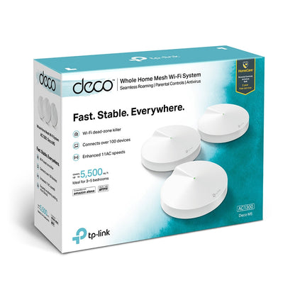 Sistema WiFi Mesh TP-Link Deco M5 AC1300 – 3 Pack