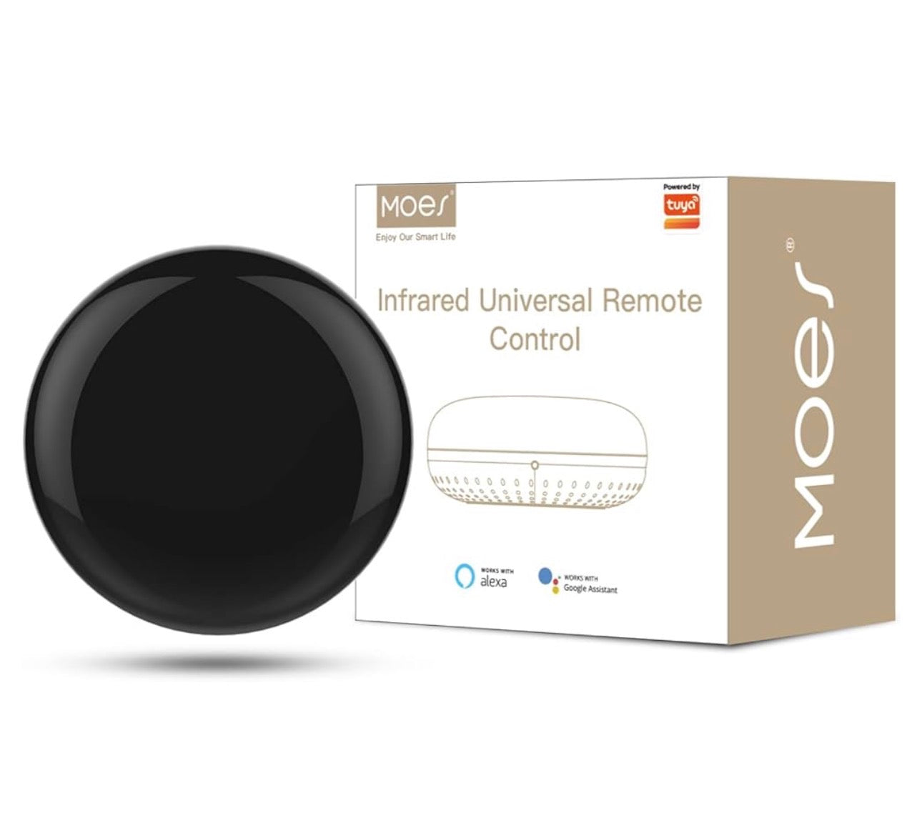 Control Remoto IR WiFi MOES – Alexa y Google Home Panamá
