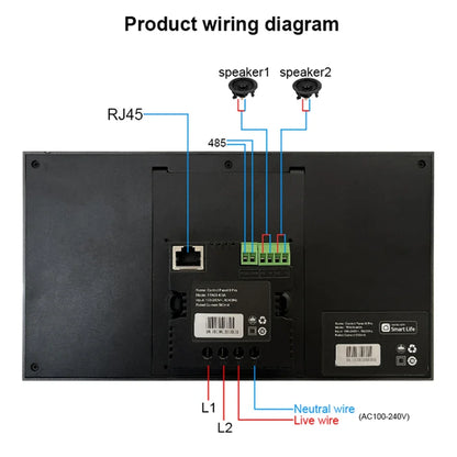 Panel Smart Home Pro 8" WiFi y Zigbee – Control Central Panamá