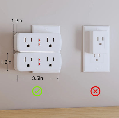 Enchufe Inteligente Doble WiFi – Control por App y Voz Panamá