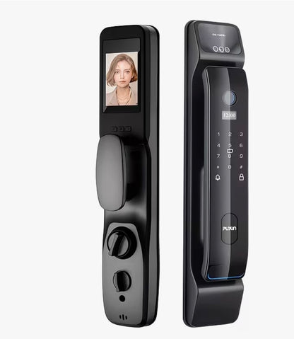 Cerradura Inteligente Biométrica 3D Facial Huella PIN y Tarjeta – Smart Lock Panamá