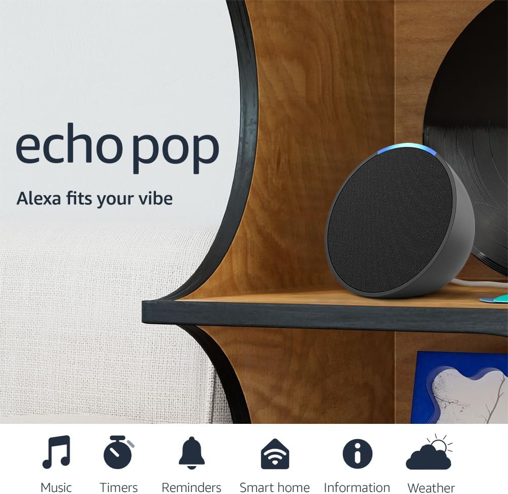 Alexa  Echo Pop - Negro