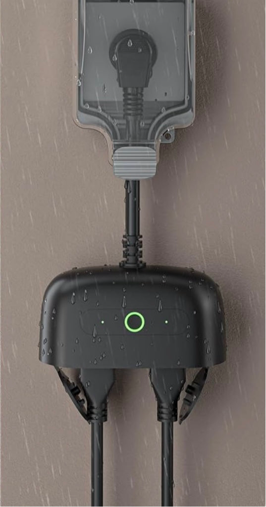 Enchufe Inteligente de Exteriores WiFi WB7 – Resistente al Agua Panamá