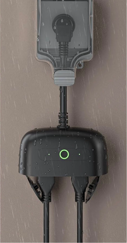 Enchufe Inteligente de Exteriores WiFi WB7 – Resistente al Agua Panamá