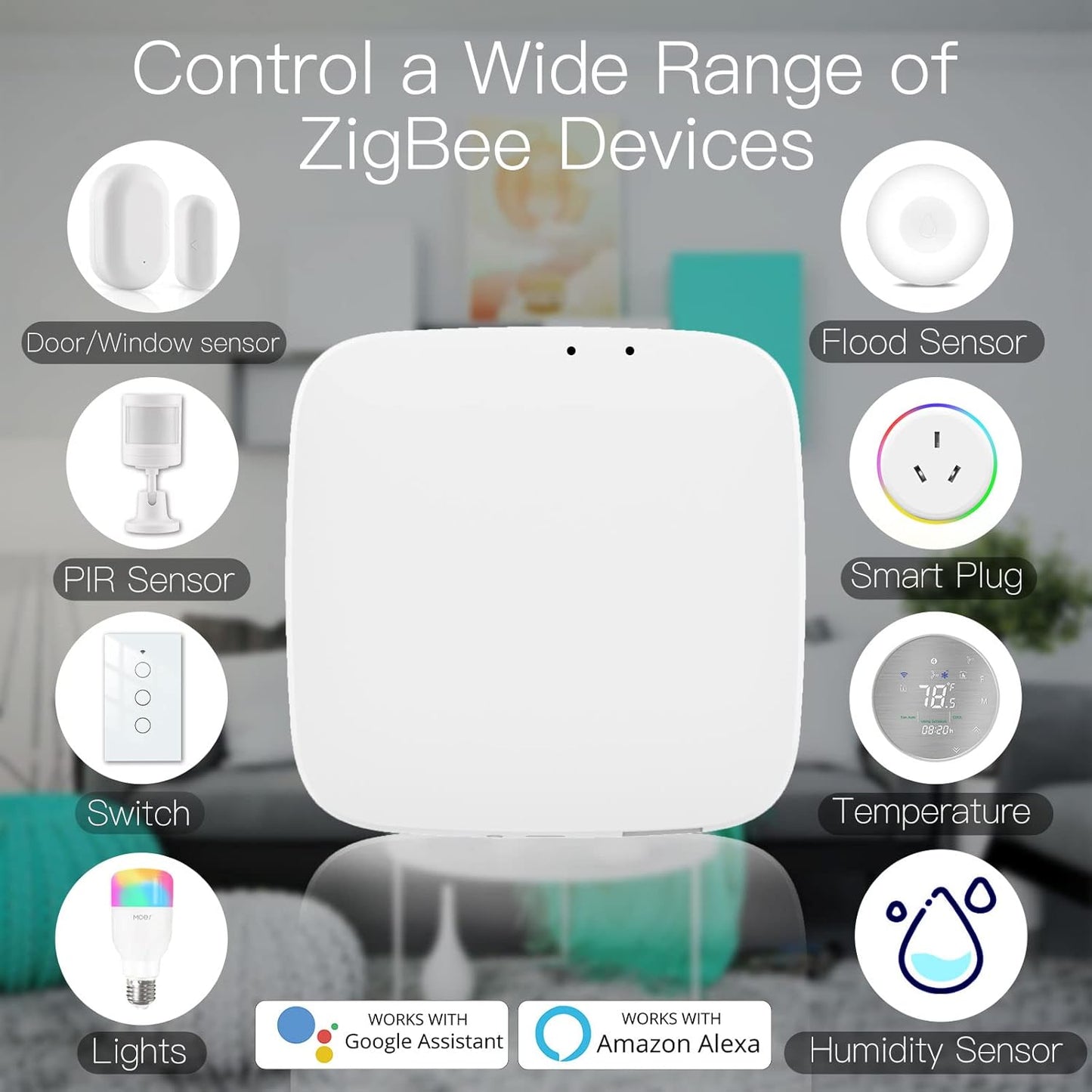 Hub Zigbee MOES – Centro de Control Smart Home Panamá