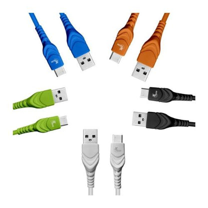 Pack 10 Cables USB Tipo-A a USB-C Xtech XTG-238 1.2m – Carga y Datos Panamá