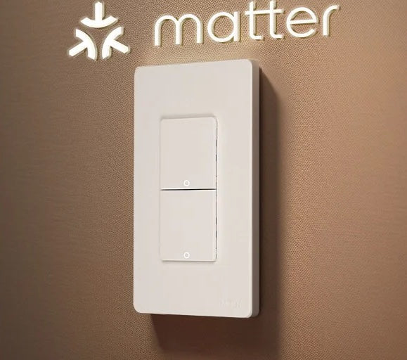 Interruptor Inteligente 2 vias blanco matter wifi - MOES
