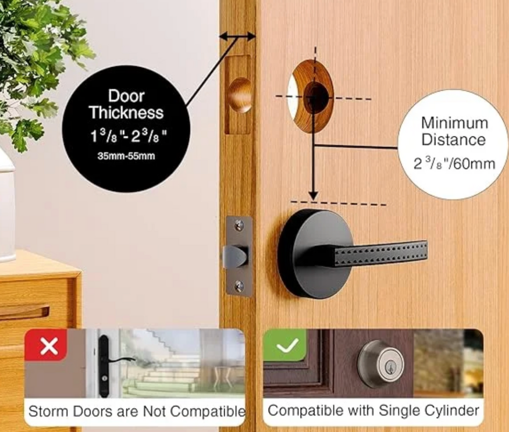 Cerradura inteligente con VIDEOTIMBRE Smart | KD9 | Ghome