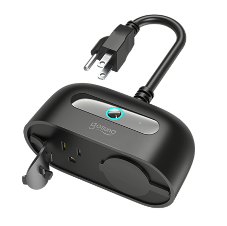 Enchufe de exteriores inteligente WB7 |Compatible con Alexa y Google Home