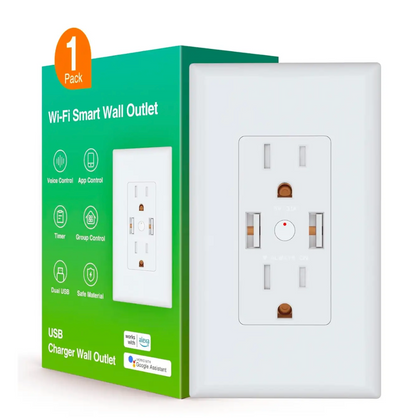 Toma Corriente WiFi con Puerto USB Gosund – Enchufe Inteligente de Pared Panamá