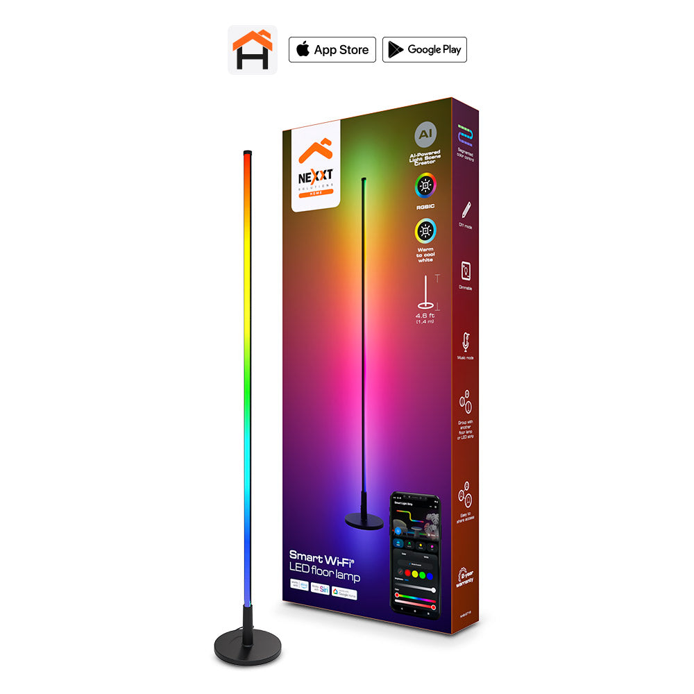Lámpara de Piso LED Inteligente - Nexxt Solutions NHB-S716