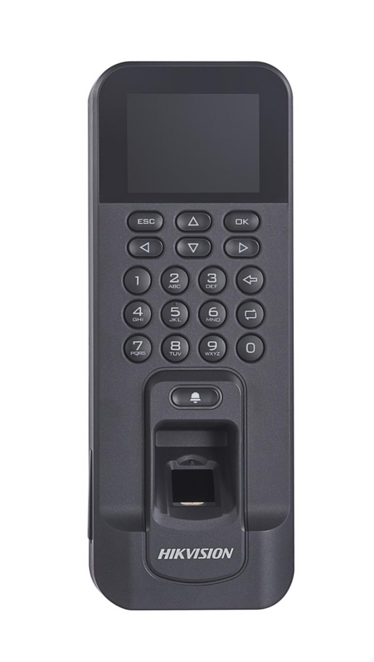 Terminal Control de Acceso Hikvision DS-K1T804AEF – Tarjeta y PIN Panamá