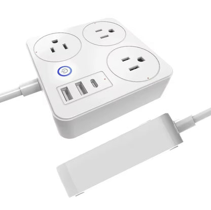 Regleta inteligente con puerto USB y tipo C