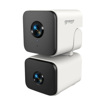 Cámara WiFi Doble Lente Gosund 4MP – Seguridad 360° con Audio Panamá
