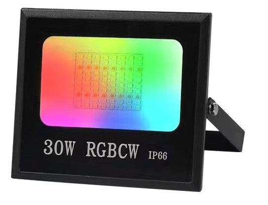 Reflector LED Inteligente WiFi 30W – Exterior Control App Panamá