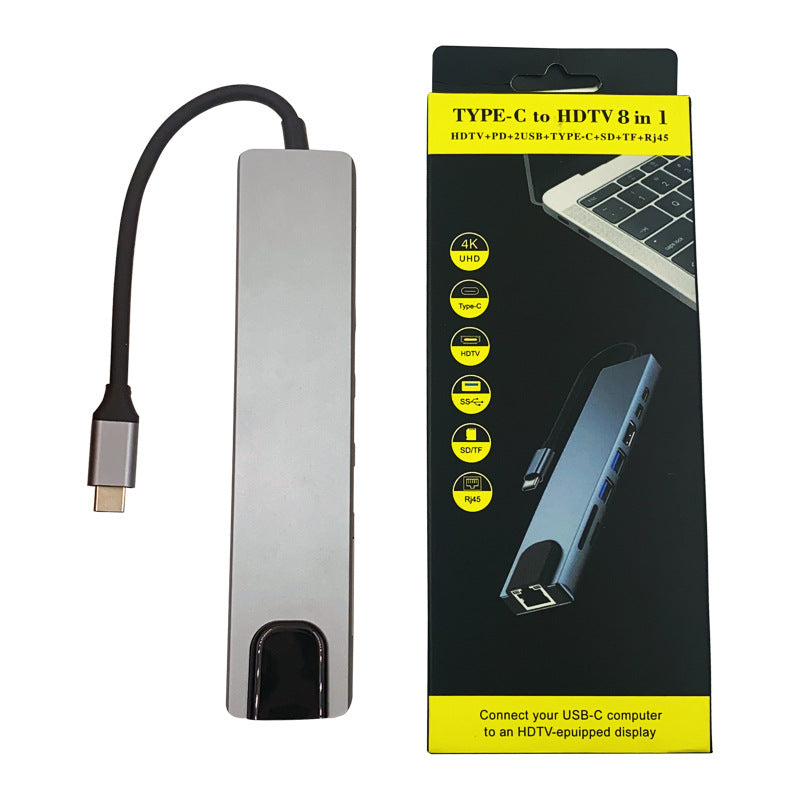 HUB USB C - 8 EN 1