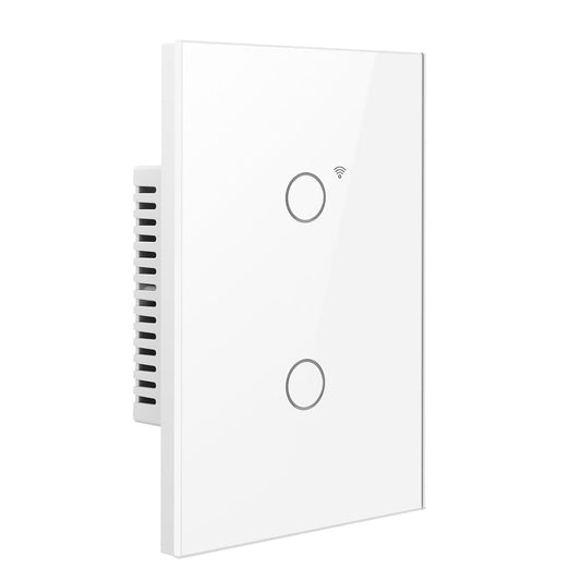 Interruptor Táctil Inteligente WiFi 2 vias Blanco – Alexa Panamá