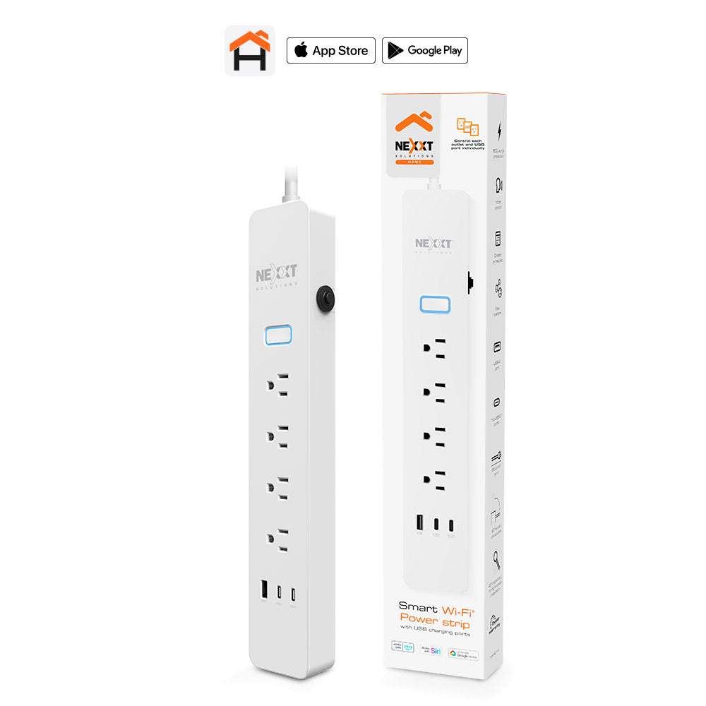 Regleta Inteligente WiFi Nexxt NHP-710 – USB para Interior 110V Panamá
