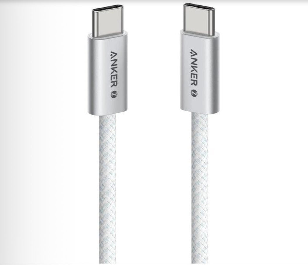 Anker - Charge/Sync cable - USB-C to USB-C - 1m - White
