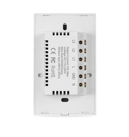 Interruptor Táctil Inteligente WiFi 2 vias Blanco – Alexa Panamá