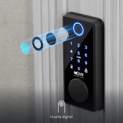 Cerradura inteligente Wi-Fi  Múltiples modos para bloquear y desbloquear al acceso