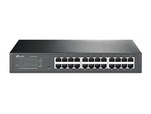 Switch Administrable TP-Link JetStream TL-SG1024DE – 24 Puertos Gigabit Rack