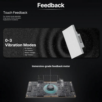 Interruptor Inteligente Premium WiFi 4 Vías MOES BLANCO