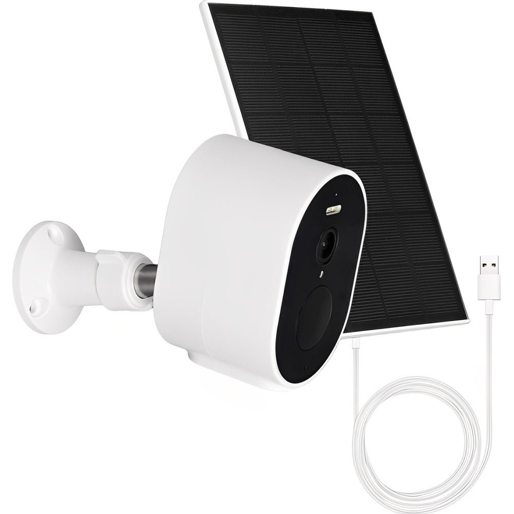 Cámara de exteriores Moes 4MP WiFi panel Solar WCM-S24-S
