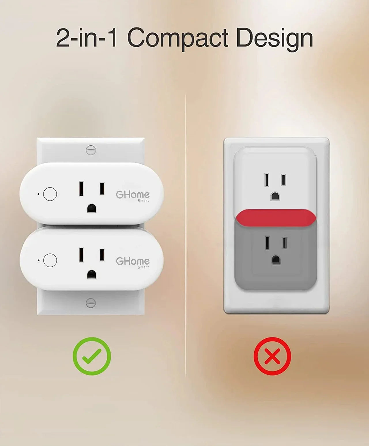 Enchufe Inteligente WiFi 15A Gosund WP6 – Control por Voz Panamá