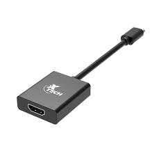 Xtech - Adaptador de vídeo - USB tipo C - HDMI - Negro - (m) a (f) XTC-541