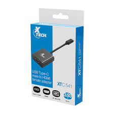 Adaptador USB-C a HDMI Xtech XTC-541