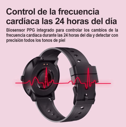 Smartwatch V15S Redondo con Alexa Integrada