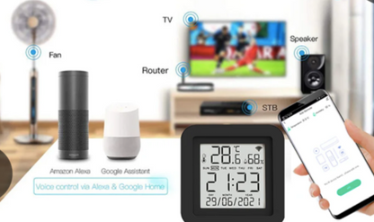 Control IR WiFi GHome – Sensor Temperatura y Humedad – Pack 2 Unidades Panamá