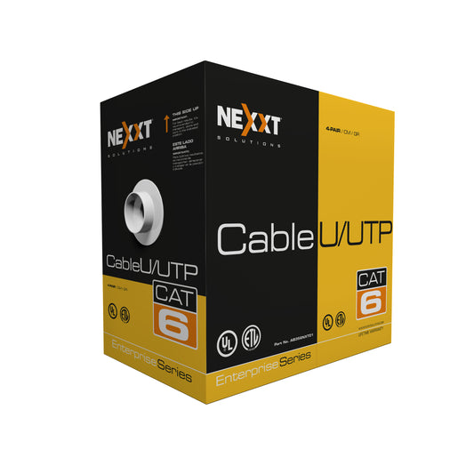 Cable UTP Cat6 Nexxt Enterprise 305m 23AWG – Bobina Red Estructurada Panamá